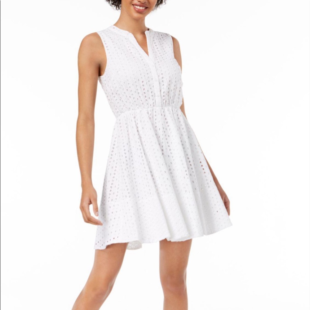 eyelet dress